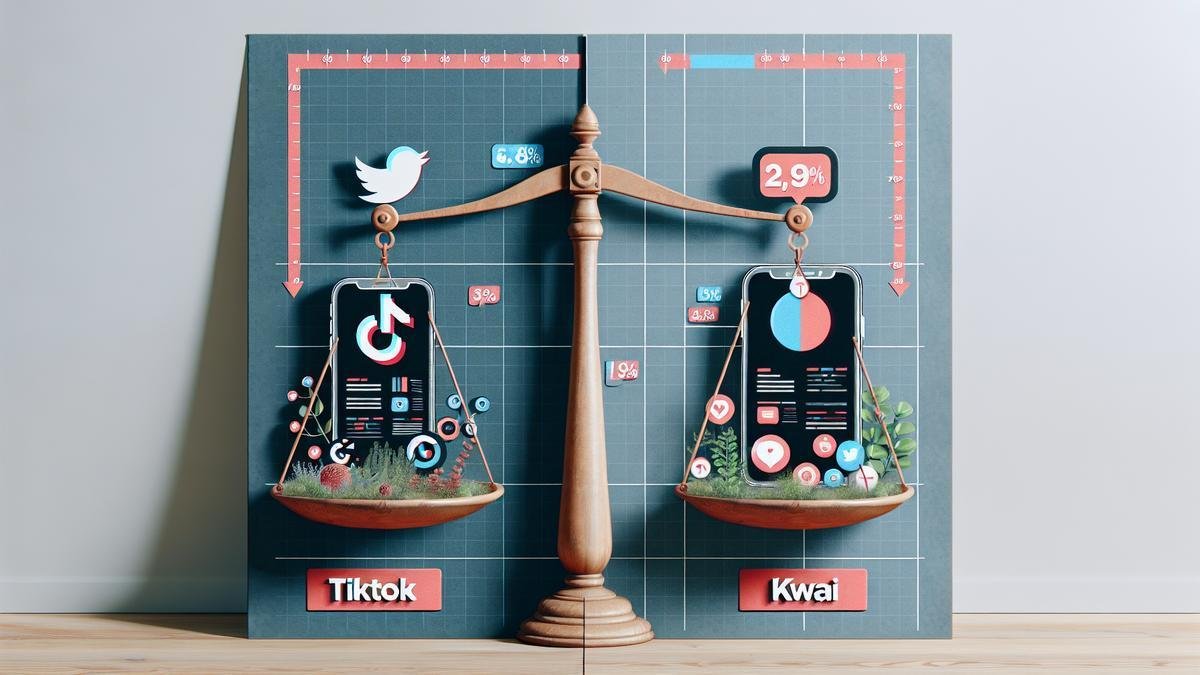 Comparativo Entre TikTok e Kwai: Qual Rede Oferece Mais Crescimento Orgânico?