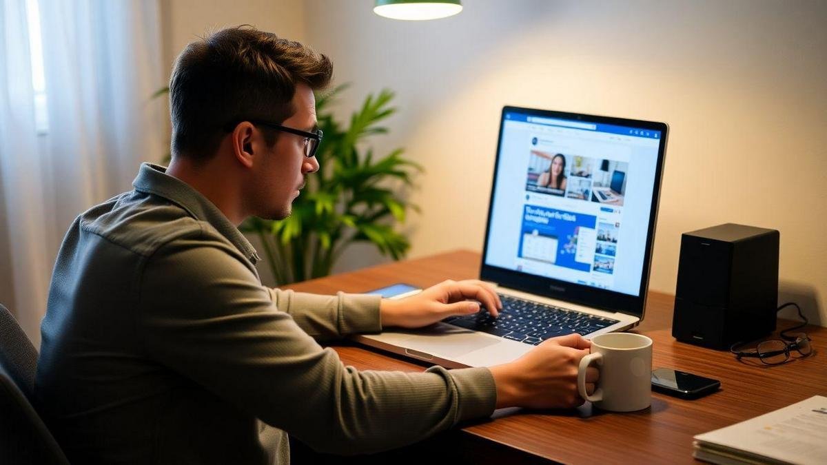 Bloqueio temporário no Facebook